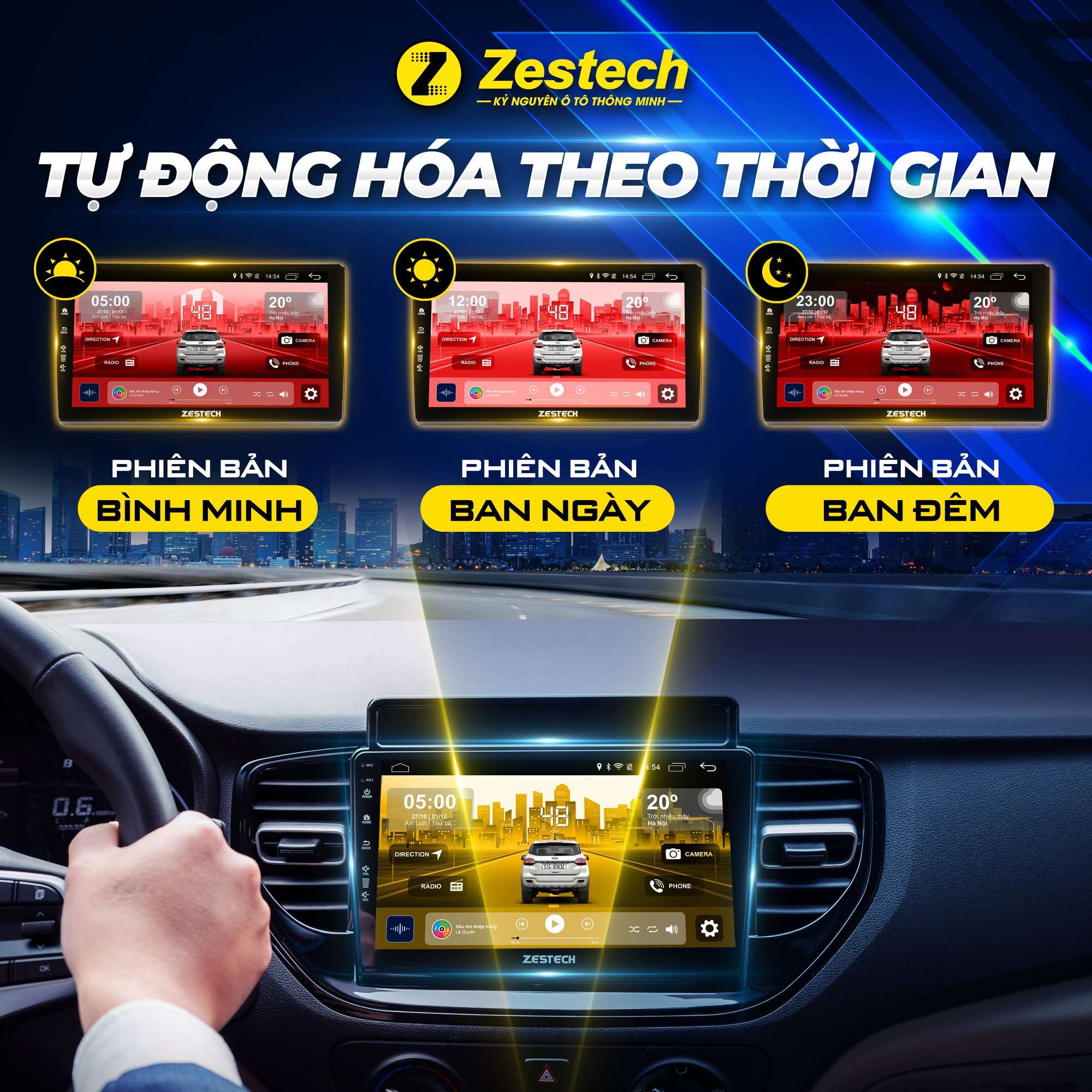 MÀN HÌNH Ô TÔ ANDROID ZESTECH Z800+ BASE